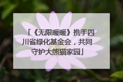 《无限暖暖》携手四川省绿化基金会，共同守护大熊猫家园