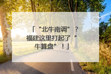 “北牛南调”？福建这里打起了“牛算盘”！
