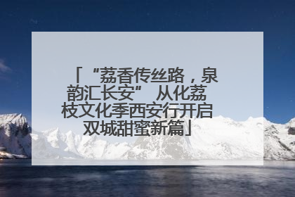 “荔香传丝路，泉韵汇长安” 从化荔枝文化季西安行开启双城甜蜜新篇