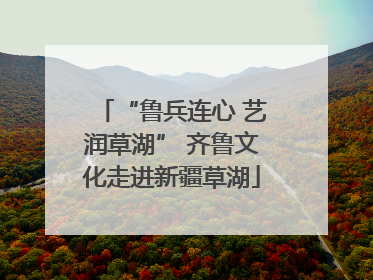 “鲁兵连心 艺润草湖” 齐鲁文化走进新疆草湖