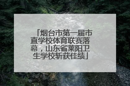 烟台市第一届市直学校体育联赛落幕，山东省莱阳卫生学校斩获佳绩