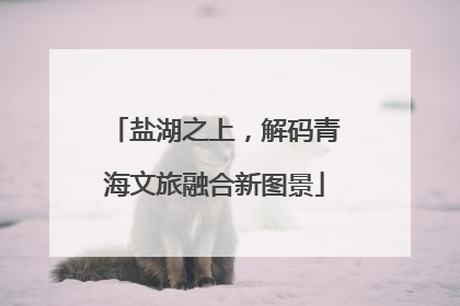 盐湖之上，解码青海文旅融合新图景