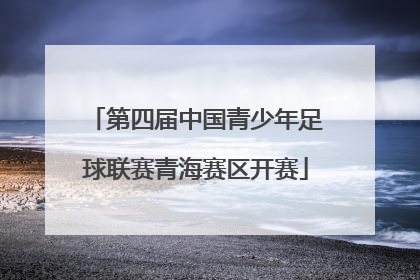 第四届中国青少年足球联赛青海赛区开赛