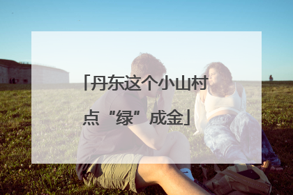丹东这个小山村点“绿”成金