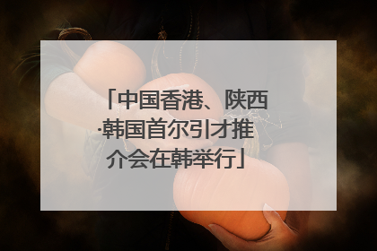 中国香港、陕西·韩国首尔引才推介会在韩举行