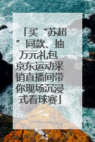 买“苏超”同款、抽万元礼包 京东运动采销直播间带你现场沉浸式看球赛