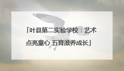 叶县第二实验学校：艺术点亮童心 五育滋养成长