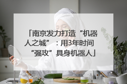 南京发力打造“机器人之城”：用3年时间“强攻”具身机器人