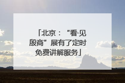 北京：“看·见殷商”展有了定时免费讲解服务