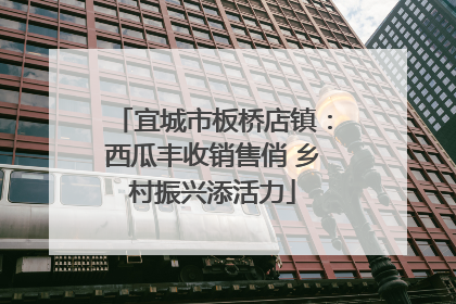 宜城市板桥店镇：西瓜丰收销售俏 乡村振兴添活力