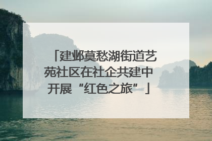建邺莫愁湖街道艺苑社区在社企共建中开展“红色之旅”