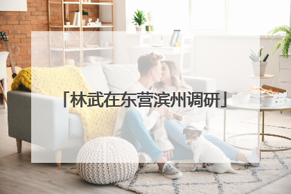 林武在东营滨州调研