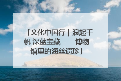 文化中国行｜浪起千帆 深蓝宝藏——博物馆里的海丝遗珍