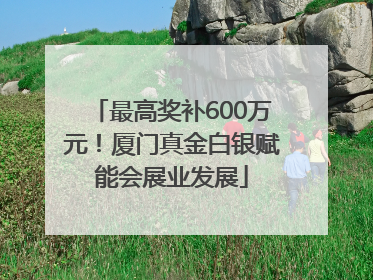 最高奖补600万元！厦门真金白银赋能会展业发展