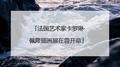 法国艺术家卡罗琳·佩隆插画展在蓉开幕