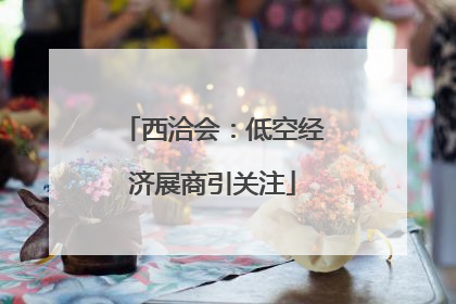 西洽会：低空经济展商引关注