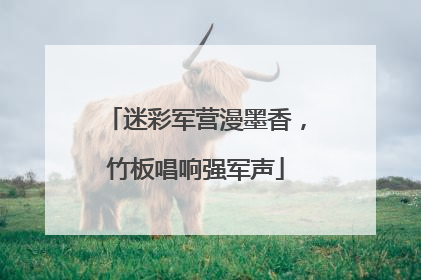 迷彩军营漫墨香，竹板唱响强军声