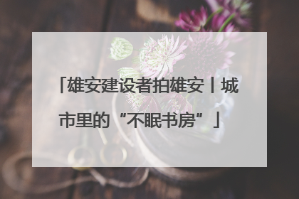 雄安建设者拍雄安丨城市里的“不眠书房”