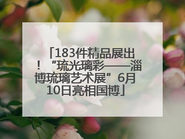 183件精品展出！“琉光璃彩——淄博琉璃艺术展”6月10日亮相国博