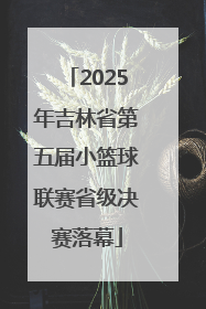 2025年吉林省第五届小篮球联赛省级决赛落幕
